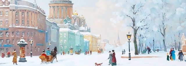 Зимняя сказка: вдохновение Петербурга в празднике